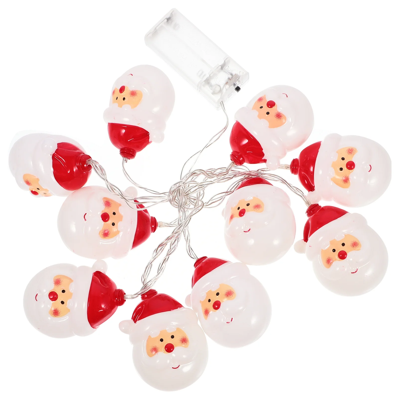 Christmas Santa Claus String Lights with 10 Led Lamps for Indoor and Outdoor Decorations 05W White Light
Christmas Santa Claus String Lights with 10 Led Lamps for Indoor and Outdoor Decorations 05W White Light