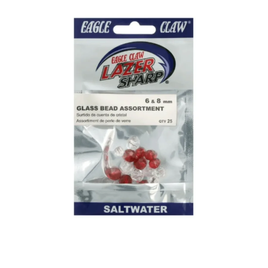 Eagle Claw Fishing Tackle Glass Bead Brass Clacker Assortment
Eagle Claw Fishing Tackle Glass Bead Brass Clacker Assortment