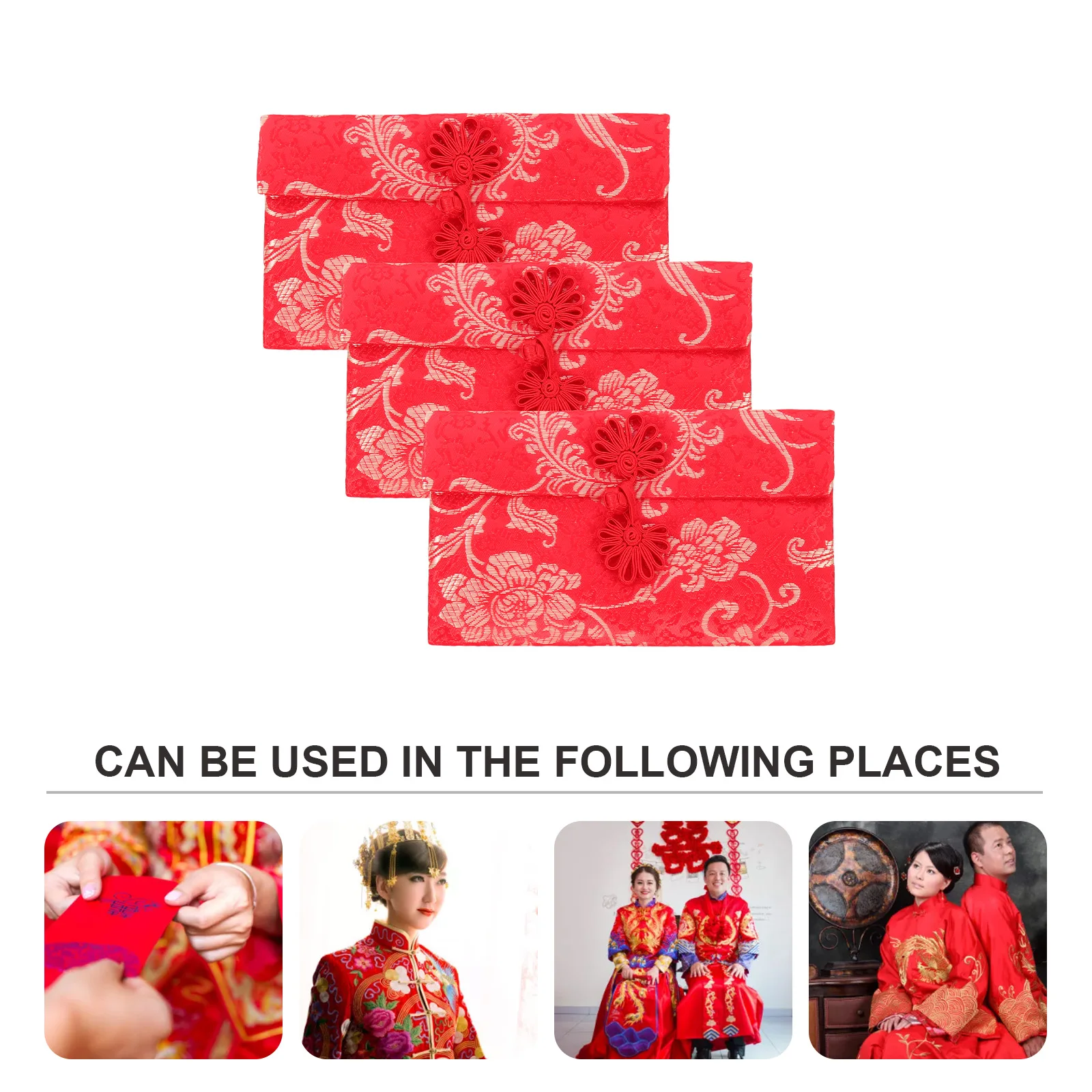 3pcs Envelopes Chinese Packet Fabric Envelopes Wedding Party Decor Cloth Packet Chinese Style Red Envelope Wedding Supplies New 
3pcs Envelopes Chinese Packet Fabric Envelopes Wedding Party Decor Cloth Packet Chinese Style Red Envelope Wedding Supplies New