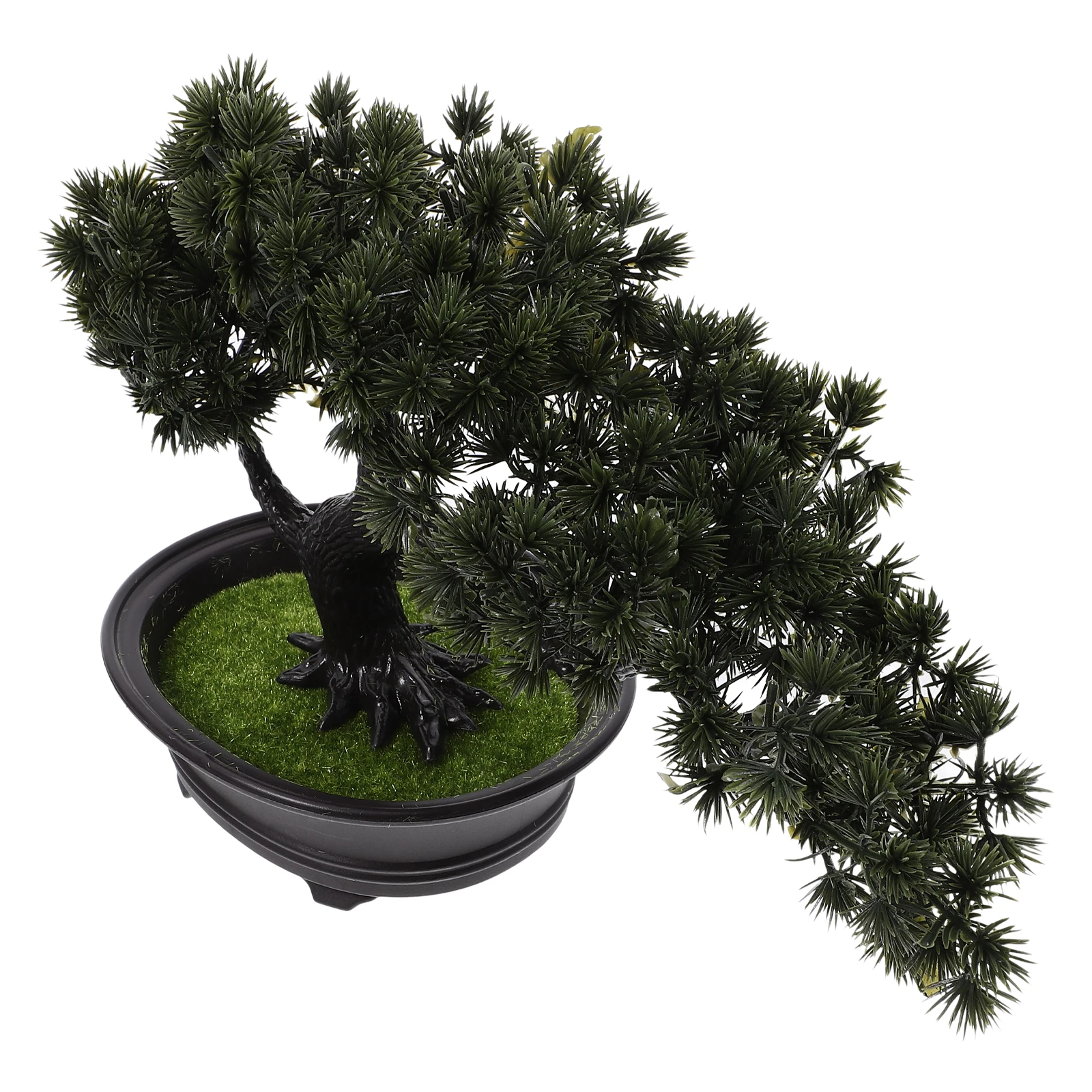 Artificial Bonsai TreeIndoor Office Decor Fake Pine Potted Plants Lifelike Longevity Symbol Greenery Aesthetic
Artificial Bonsai TreeIndoor Office Decor Fake Pine Potted Plants Lifelike Longevity Symbol Greenery Aesthetic