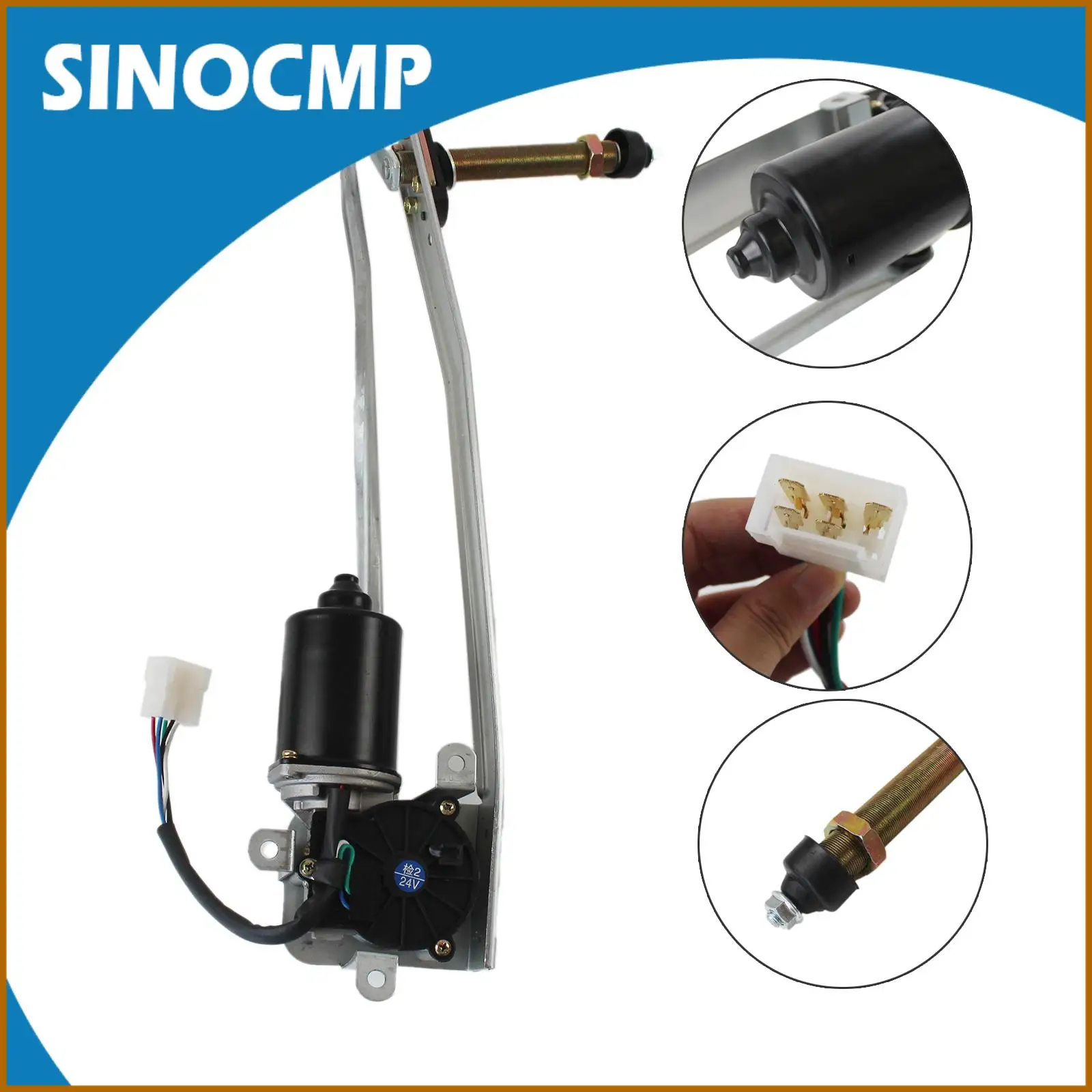 Excavator Wiper Motor Assy 300512-00010, 30051200010, 538-00011 For Doosan DX140 DX180 DX170 DX140W DX300LC DX225LC-3
Excavator Wiper Motor Assy 300512-00010, 30051200010, 538-00011 For Doosan DX140 DX180 DX170 DX140W DX300LC DX225LC-3