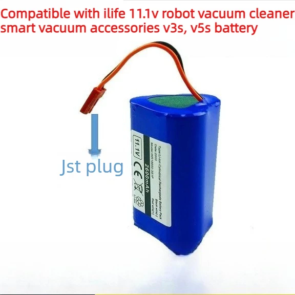 Applicable to ILIFE 11.1V 3500mAh sweeping robot intelligent vacuum cleaner accessories V3s, V5s lithium battery
Applicable to ILIFE 11.1V 3500mAh sweeping robot intelligent vacuum cleaner accessories V3s, V5s lithium battery