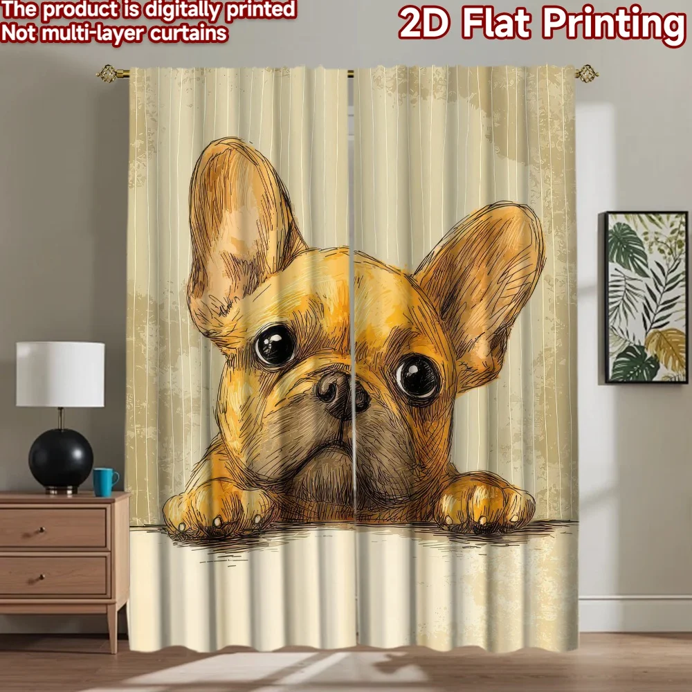1pc 2D flat Photography Backdrop Party Backdrop Cute Bulldog Sketch 100% Polyester Festive Wall Decor Use for Holiday portraits
1pc 2D flat Photography Backdrop Party Backdrop Cute Bulldog Sketch 100% Polyester Festive Wall Decor Use for Holiday portraits