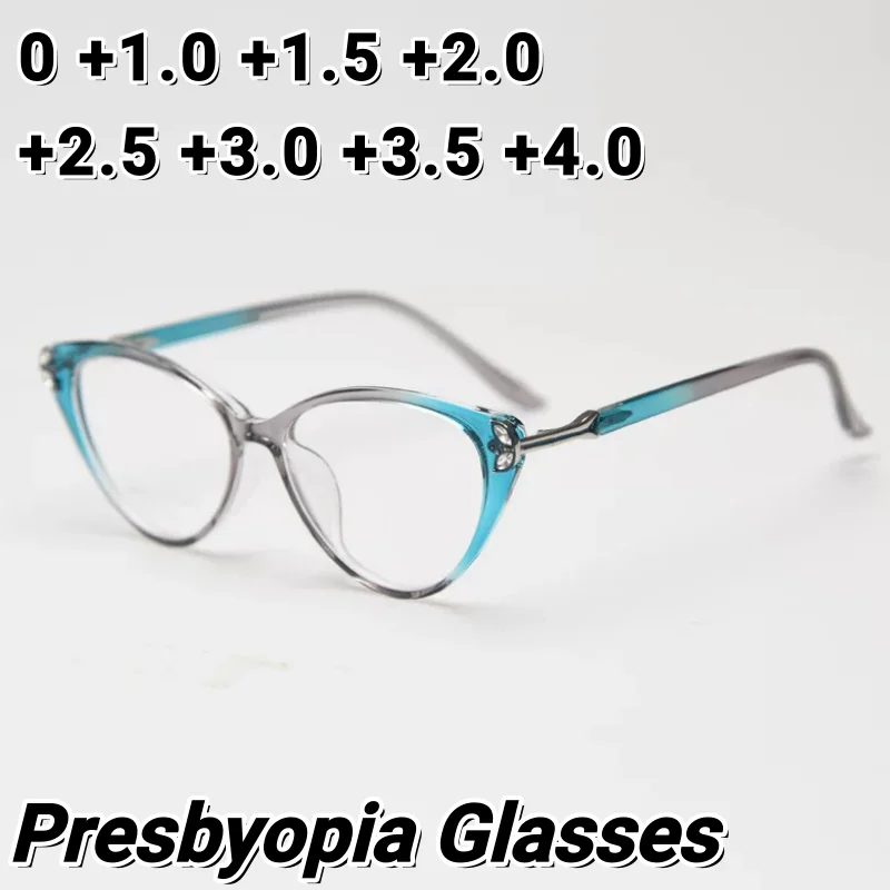 Women's Anti-blue-light Cat-eye Reading Glasses 2026 Street Personality Eyewear Comfortable Fashion Wear Take 0 To +4.0
Women's Anti-blue-light Cat-eye Reading Glasses 2026 Street Personality Eyewear Comfortable Fashion Wear Take 0 To +4.0