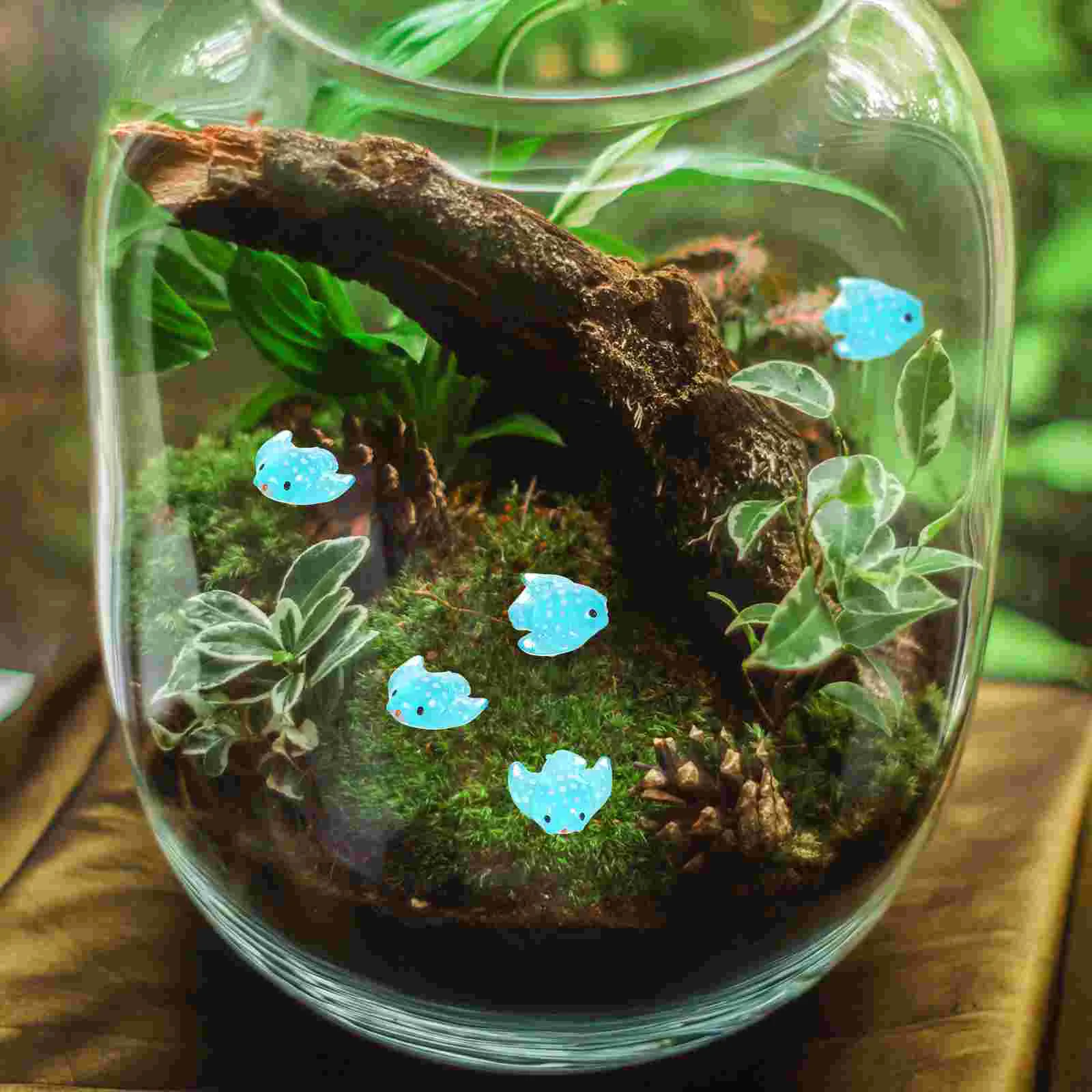 12 Pcs Mini Animal Model Small Fish Decor Garden Statue Miniature Figurine Tabletop Resin for Home
12 Pcs Mini Animal Model Small Fish Decor Garden Statue Miniature Figurine Tabletop Resin for Home