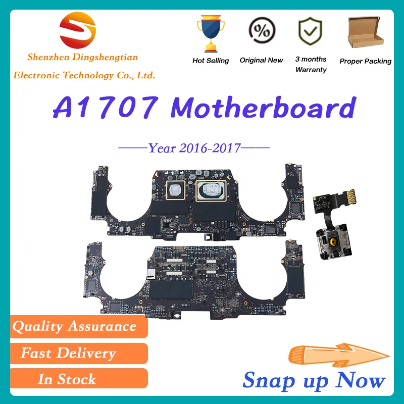 RepairFor MacBook Pro A1707 Logic Board Motherboard With Touch ID 820-00928-A 820-00923 EMC 3072 3162 2016 2017 15" i7 16GB 500G
RepairFor MacBook Pro A1707 Logic Board Motherboard With Touch ID 820-00928-A 820-00923 EMC 3072 3162 2016 2017 15" i7 16GB 500G