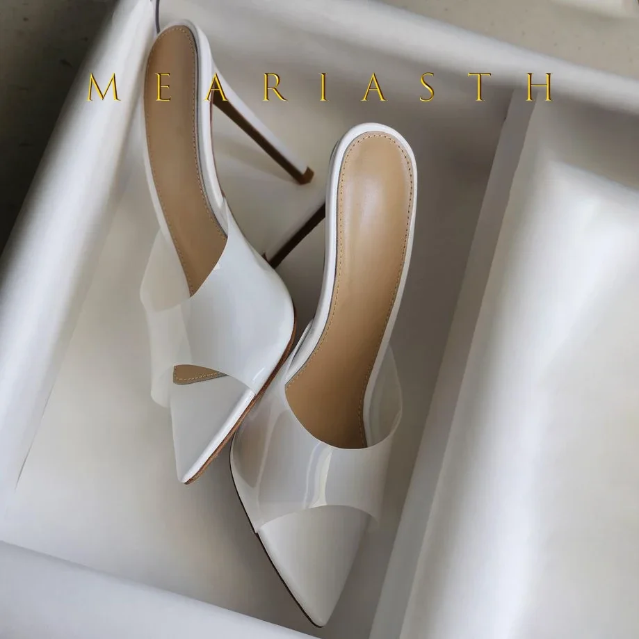 2025 New Summer Women's High-heeled Sandals Transparent High-heeled Slippers Stiletto Pointed Toe Slip-on High-heeled Sandals
2025 New Summer Women's High-heeled Sandals Transparent High-heeled Slippers Stiletto Pointed Toe Slip-on High-heeled Sandals