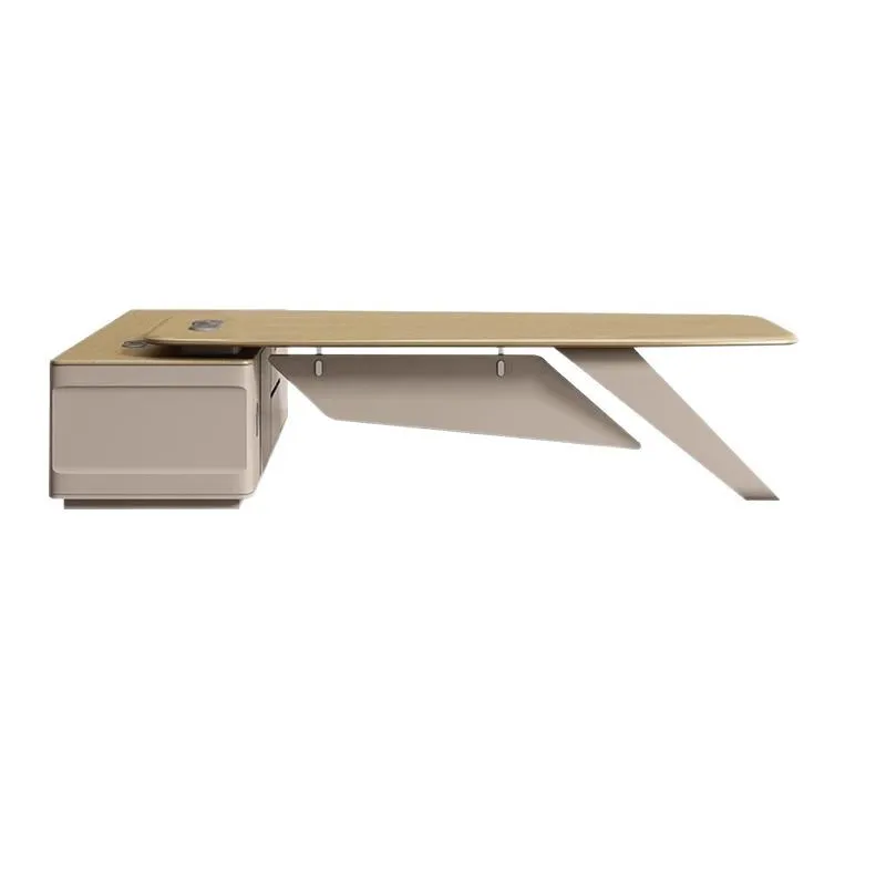 Boss table, desk, simple modern light luxury, desk and chair combination
Boss table, desk, simple modern light luxury, desk and chair combination