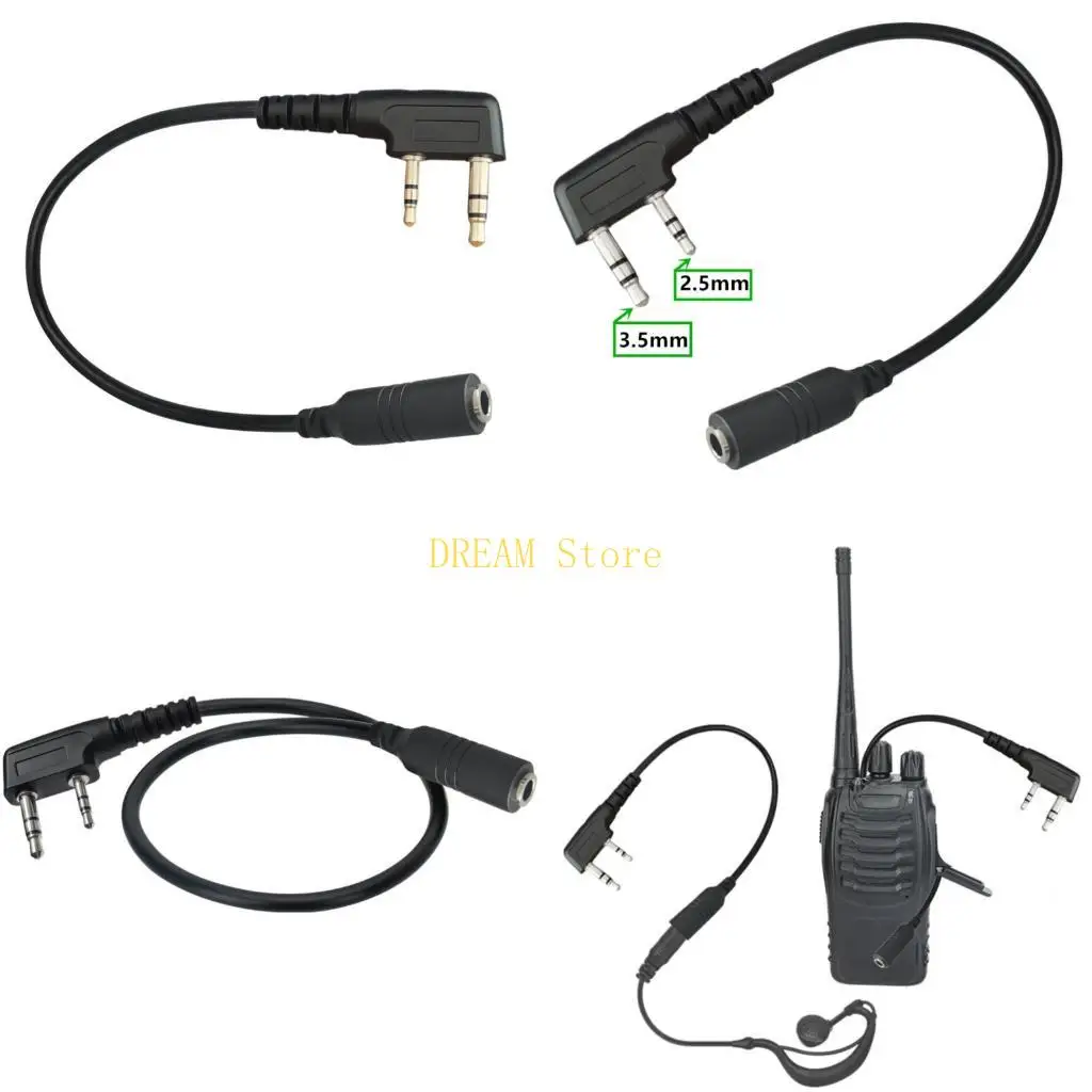 Радио наушники конвертировать K 2-контактный в 3,5 мм кабель Walkies Talkies гарнитура кабель лучшая распродажа
Радио наушники конвертировать K 2-контактный в 3,5 мм кабель Walkies Talkies гарнитура кабель лучшая распродажа