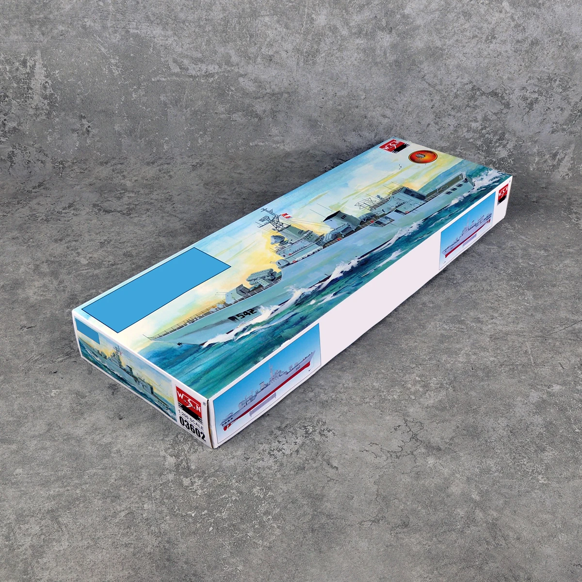 WSN 03602 1/200 Chinese 542 Tongling Missile Destroyer Kit Scale Set Static plastic model
WSN 03602 1/200 Chinese 542 Tongling Missile Destroyer Kit Scale Set Static plastic model