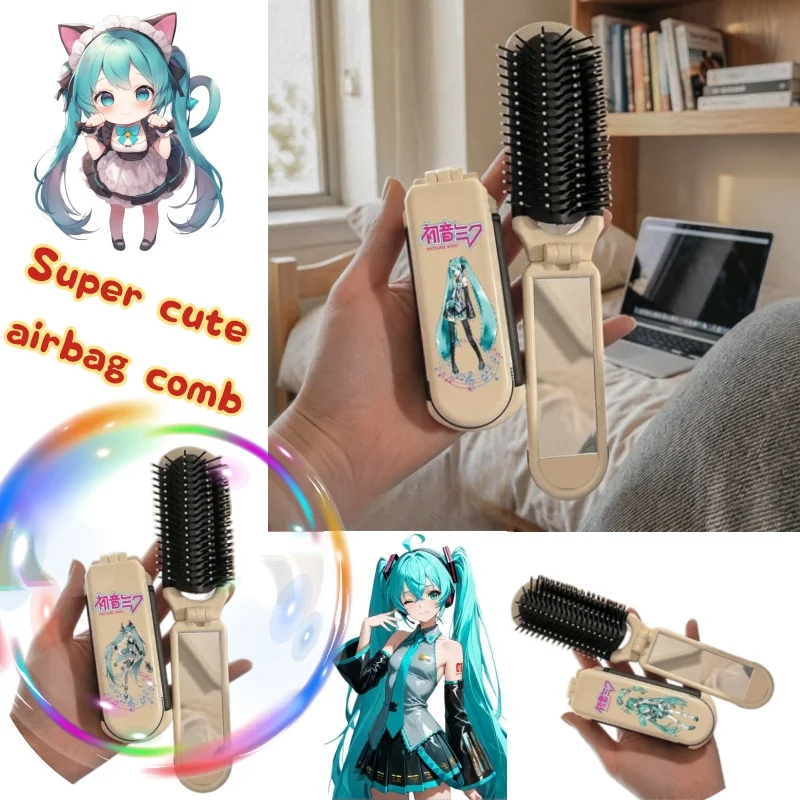 Hatsune Miku New Animation Airbag Comb Special Mirror Super Cute Portable Anti static Comb
Hatsune Miku New Animation Airbag Comb Special Mirror Super Cute Portable Anti static Comb