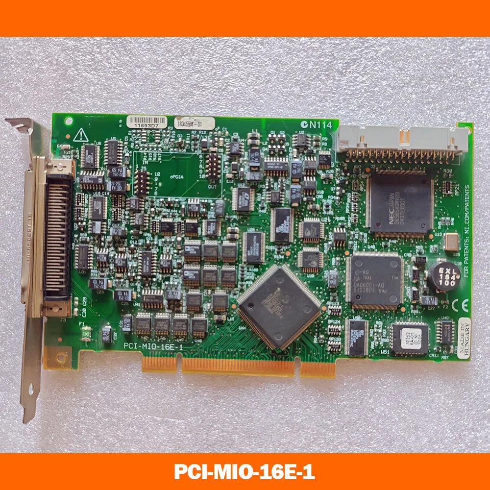 PCI-MIO-16E-1 Data Acquisition Card DAQ
PCI-MIO-16E-1 Data Acquisition Card DAQ
