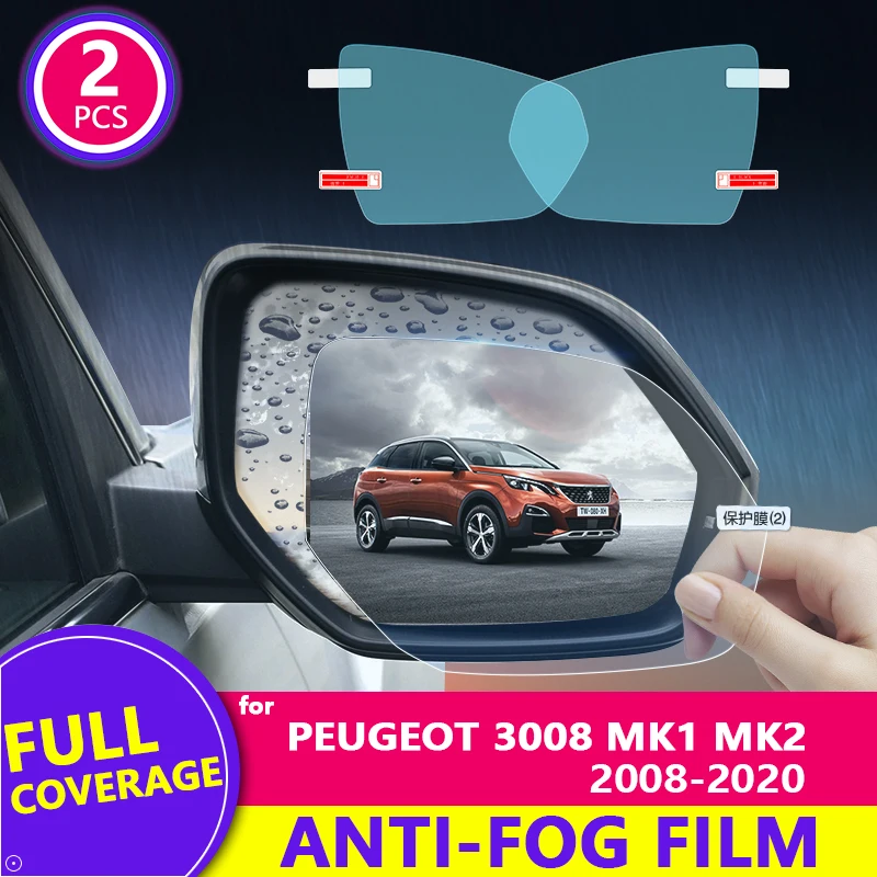 for Peugeot 3008 mk1 mk2 2008- 2020 3008GT 2019 Rearview Mirror Film HD Anti-Fog Rainproof Auto Mirror Sticker Car Accessories
for Peugeot 3008 mk1 mk2 2008- 2020 3008GT 2019 Rearview Mirror Film HD Anti-Fog Rainproof Auto Mirror Sticker Car Accessories