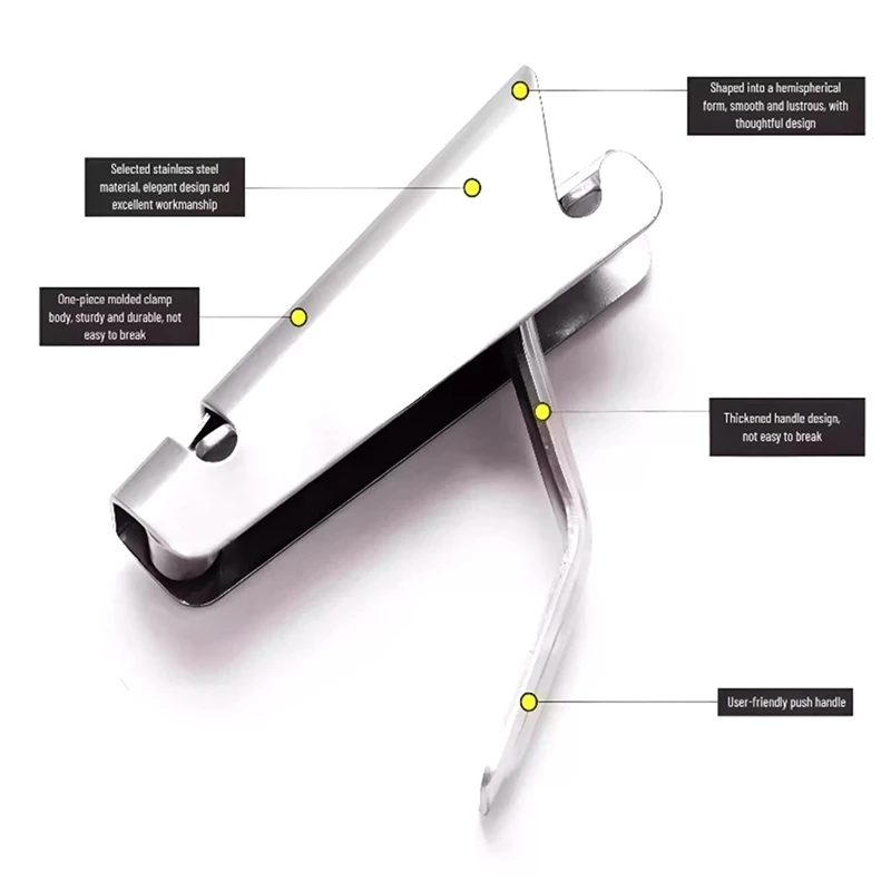 Kitchen Accessories Nut Shelling Gadgets Stainless Steel Melon Opener Peeler Peanut Pistachio Shell Clamp Machine 2pc Retail
Kitchen Accessories Nut Shelling Gadgets Stainless Steel Melon Opener Peeler Peanut Pistachio Shell Clamp Machine 2pc Retail