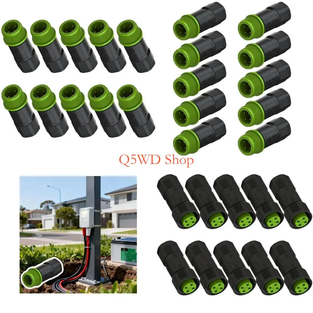 Q5WD 10pack Safe Waterproofed Junctions Block Preventing Short Circuits Reliability
Q5WD 10pack Safe Waterproofed Junctions Block Preventing Short Circuits Reliability