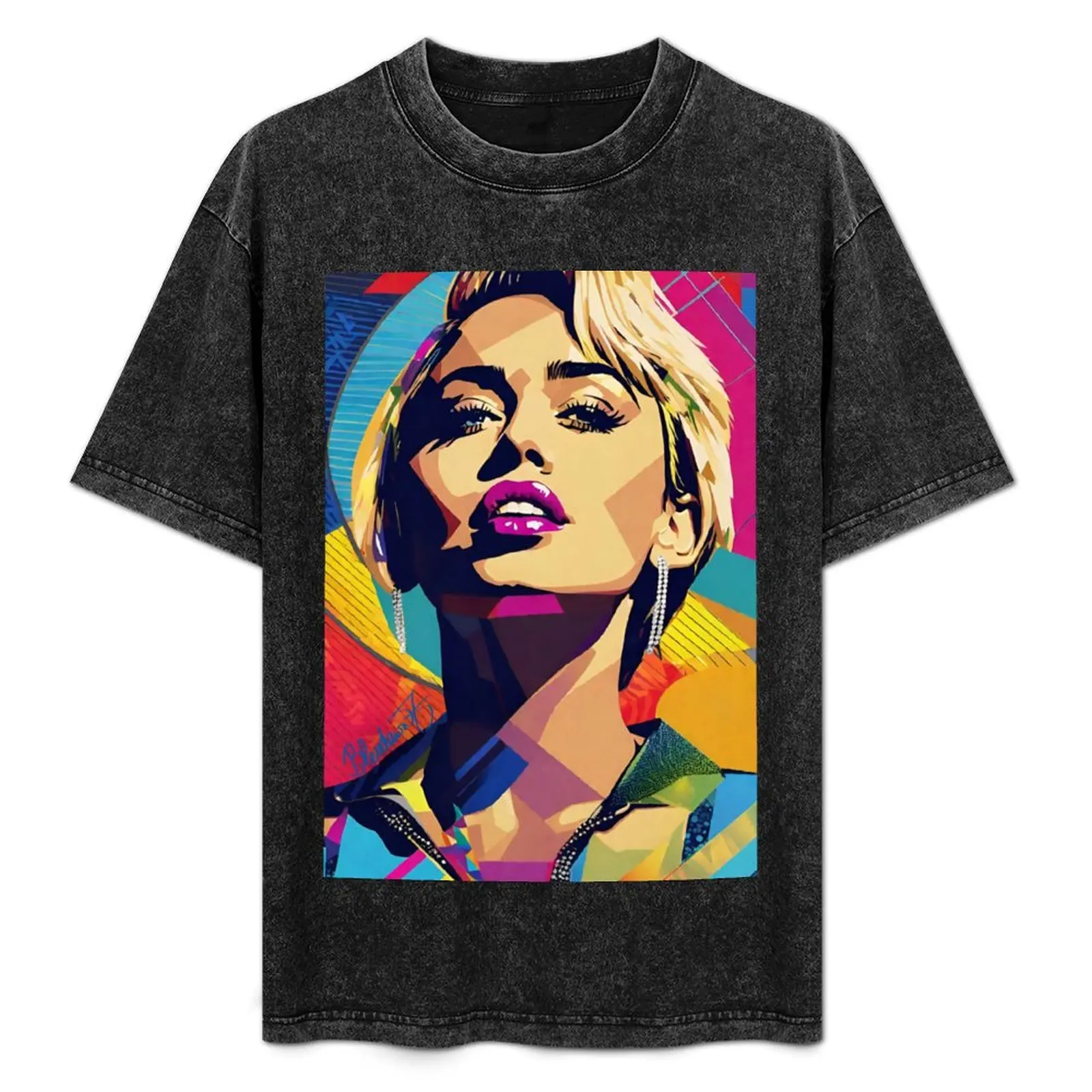 Miley Cyrus T-Shirt Basic Solid Color Casual Tee Shirt
Miley Cyrus T-Shirt Basic Solid Color Casual Tee Shirt