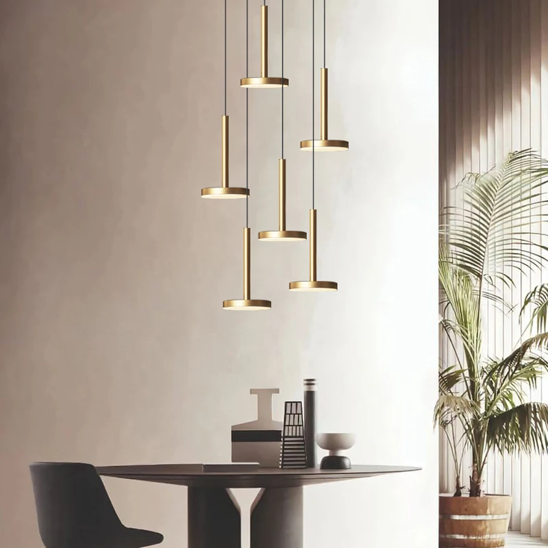 Modern Chandeliers Are Used For Luxury Staircase Lights Led Living Room Lights Coffee Shop Ceiling Lights High-Rise Pendant Lamp 
Modern Chandeliers Are Used For Luxury Staircase Lights Led Living Room Lights Coffee Shop Ceiling Lights High-Rise Pendant Lamp