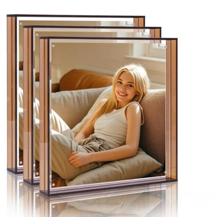 10x10 Frame Acrylic Glass Photo Frames with HD Acrylic Fits 8x8 with Mat or 10 x 10 without Mat Display for Wall and Table 1 Pa
10x10 Frame Acrylic Glass Photo Frames with HD Acrylic Fits 8x8 with Mat or 10 x 10 without Mat Display for Wall and Table 1 Pa