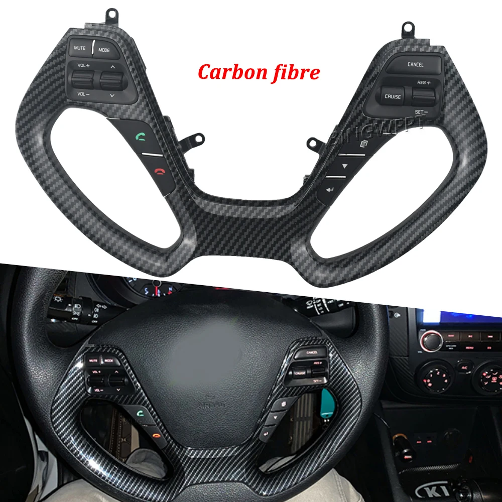 (3 Color) Bluetooth Phone Steering Wheel Modification Button For KIA K3/k3s 2016 2017 Multifunctional Cruise Control
(3 Color) Bluetooth Phone Steering Wheel Modification Button For KIA K3/k3s 2016 2017 Multifunctional Cruise Control