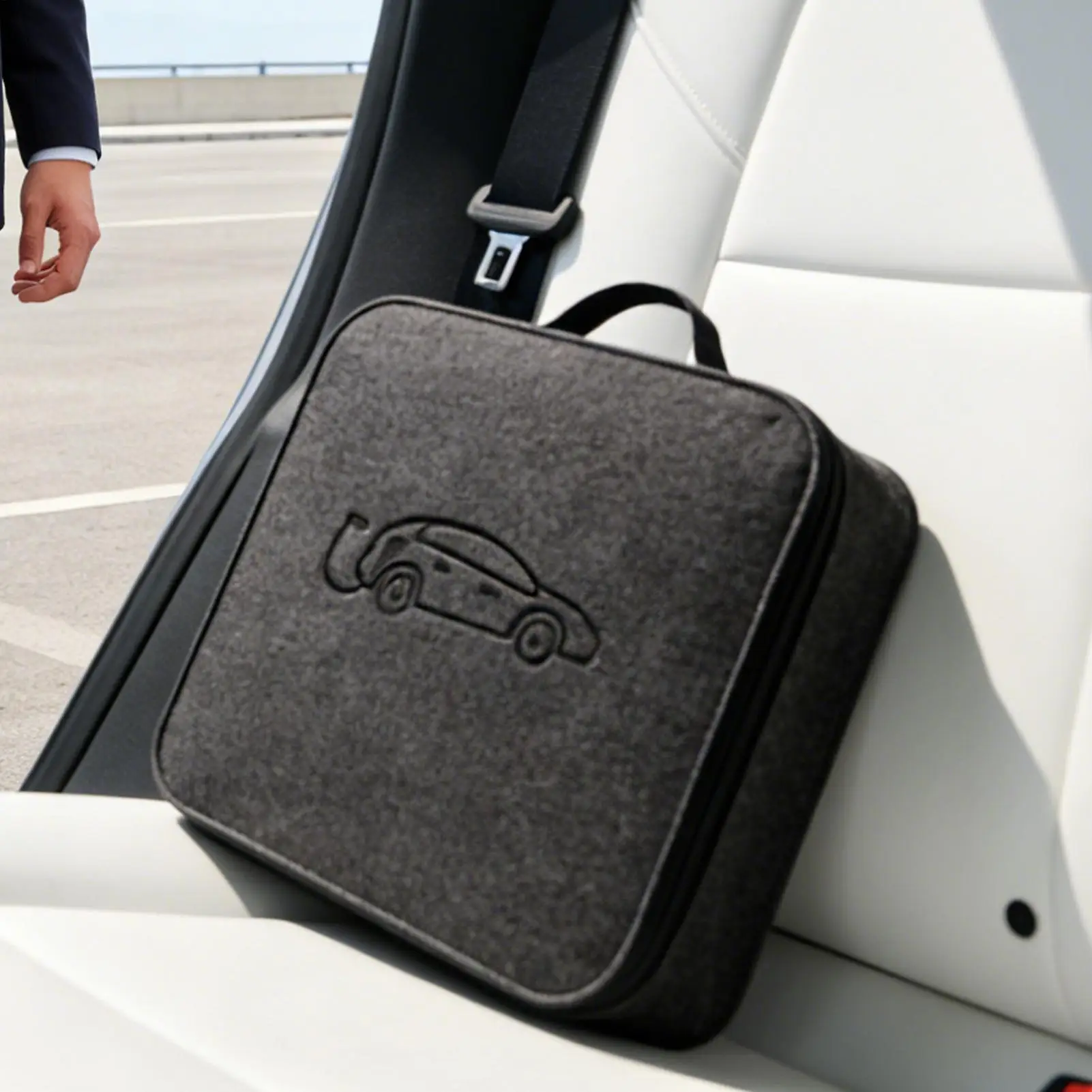 EV Charging Cable Storage Bag Heavy Duty Protective Organizer Electric Vehicle Cord & Adapter Pouch For EV Charger, Cords, Tools
EV Charging Cable Storage Bag Heavy Duty Protective Organizer Electric Vehicle Cord & Adapter Pouch For EV Charger, Cords, Tools