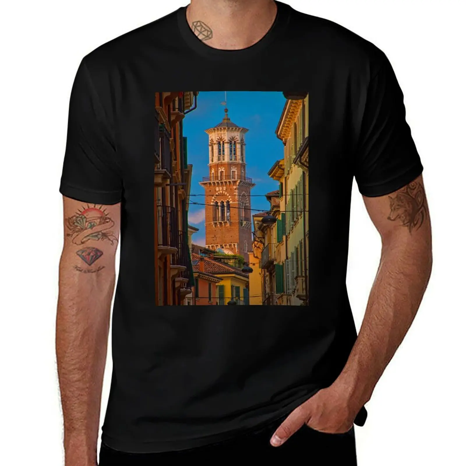 Italy. Verona. Torre dei Lamberti. T-Shirt Anime t-shirt blue lock tees big and tall t shirts for men
Italy. Verona. Torre dei Lamberti. T-Shirt Anime t-shirt blue lock tees big and tall t shirts for men