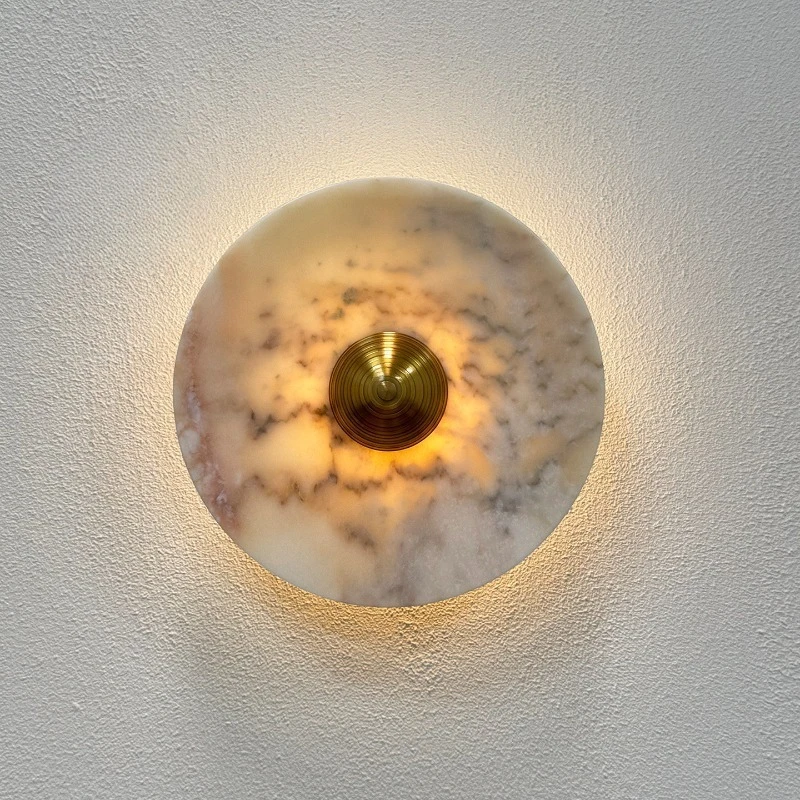 Nordic Minimalist Smoke Pink Natural Marble Wall Lamp Designer Sconce for Hotel Villa Living Room Bedroom Bedside
Nordic Minimalist Smoke Pink Natural Marble Wall Lamp Designer Sconce for Hotel Villa Living Room Bedroom Bedside