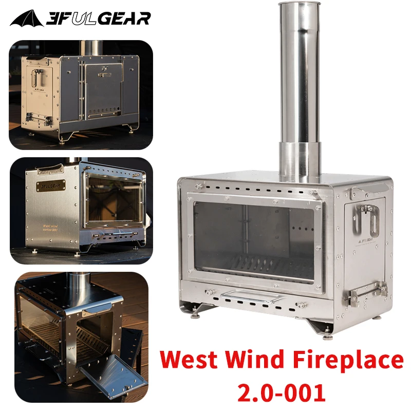 3F UL GEAR Firewood Stove Heating Wood 304 Stainless Steel Outdoor Camping Tent Cooking Equipment Picnic Hiking Warm Burner
3F UL GEAR Firewood Stove Heating Wood 304 Stainless Steel Outdoor Camping Tent Cooking Equipment Picnic Hiking Warm Burner