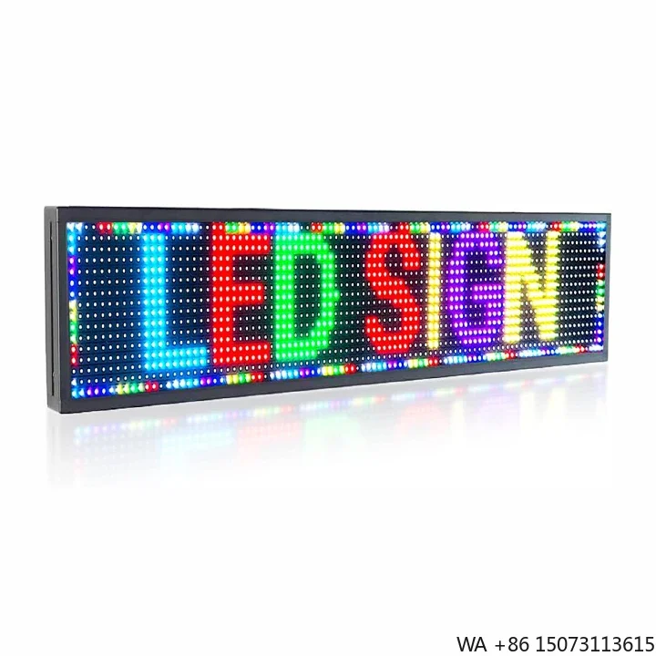 P10 Outdoor LED Electronic Advertising Display - Single/Dual/Full-Color Scrolling Electronic Strip Screen
P10 Outdoor LED Electronic Advertising Display - Single/Dual/Full-Color Scrolling Electronic Strip Screen