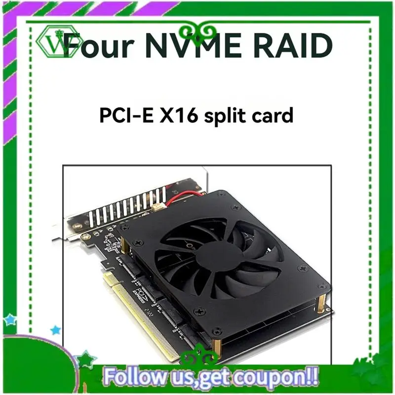 Надежный-4 диск M.2 Nvme SSD Pcie X16 Карта расширения адаптера 4 X RAID 32 Гбит/с Разветвитель с охлаждающим вентилятором
Надежный-4 диск M.2 Nvme SSD Pcie X16 Карта расширения адаптера 4 X RAID 32 Гбит/с Разветвитель с охлаждающим вентилятором
