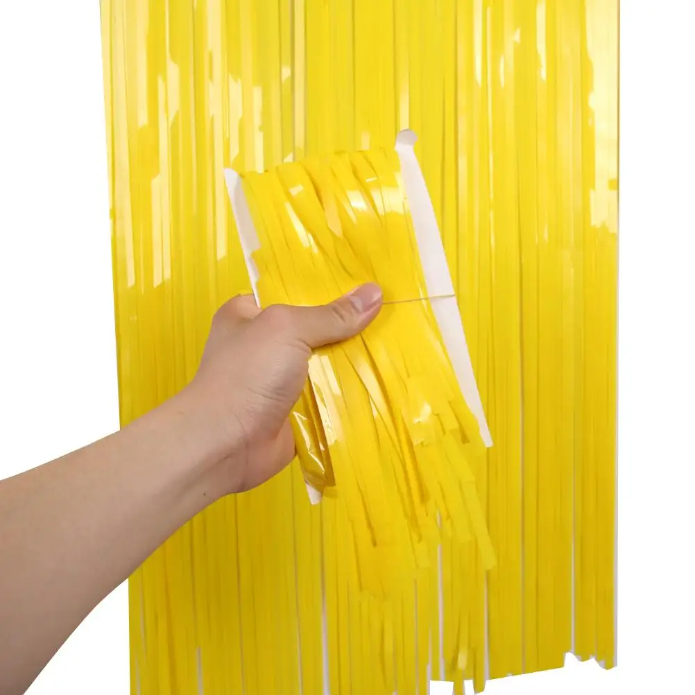 Delicate Table Decor Portable Party Bright PET Material Tassel Backdrop Festivals Birthday
Delicate Table Decor Portable Party Bright PET Material Tassel Backdrop Festivals Birthday