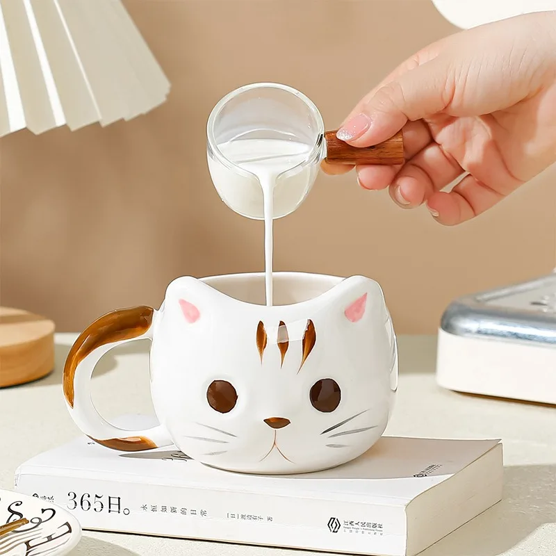 Cute Cat Ceramic Cup Kawaii Office Coffee Creative Mug Cartoon Household Beverage Breakfast Milk Mugs Anime Couple Drinking Cups
Cute Cat Ceramic Cup Kawaii Office Coffee Creative Mug Cartoon Household Beverage Breakfast Milk Mugs Anime Couple Drinking Cups