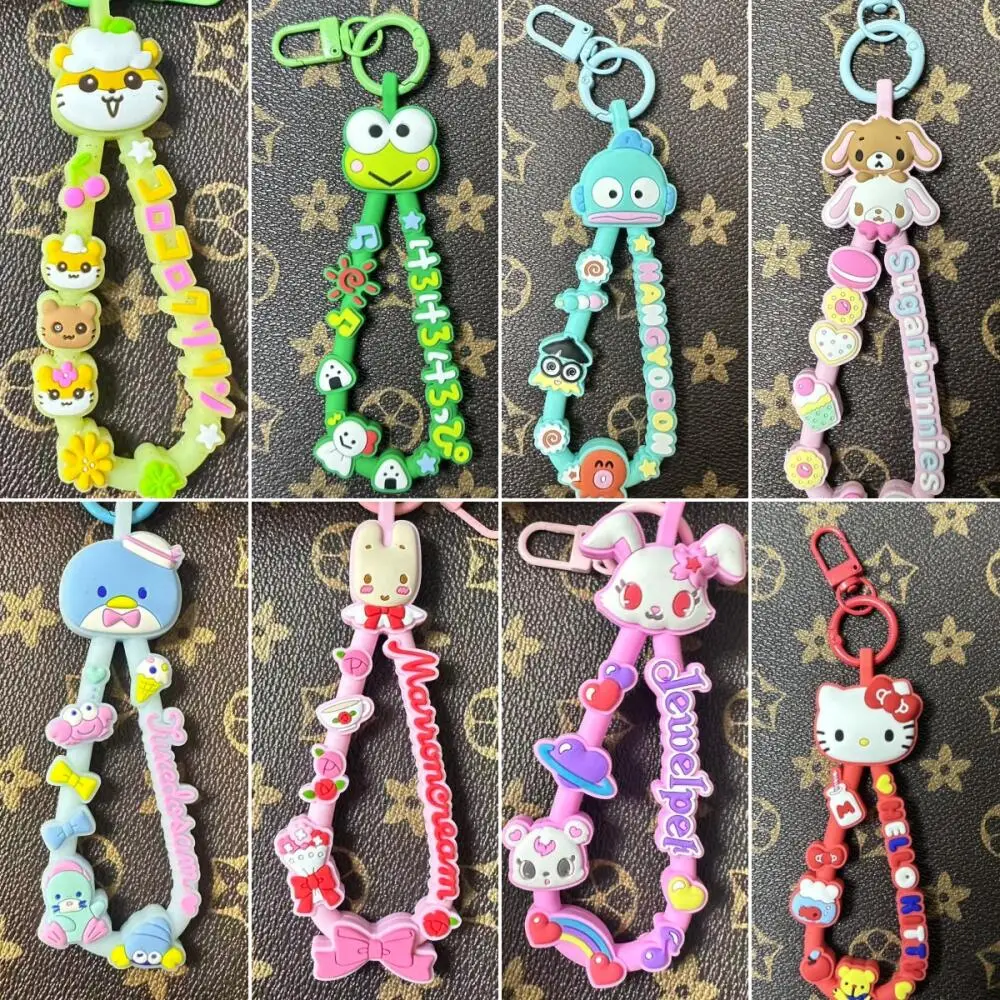 Sanrio Hangyodon Coro Coro Kuririn Kero Kero Keroppi Silicone Keychain Handbag Bicycle Hanging Ornaments Couples' Festival Gift
Sanrio Hangyodon Coro Coro Kuririn Kero Kero Keroppi Silicone Keychain Handbag Bicycle Hanging Ornaments Couples' Festival Gift