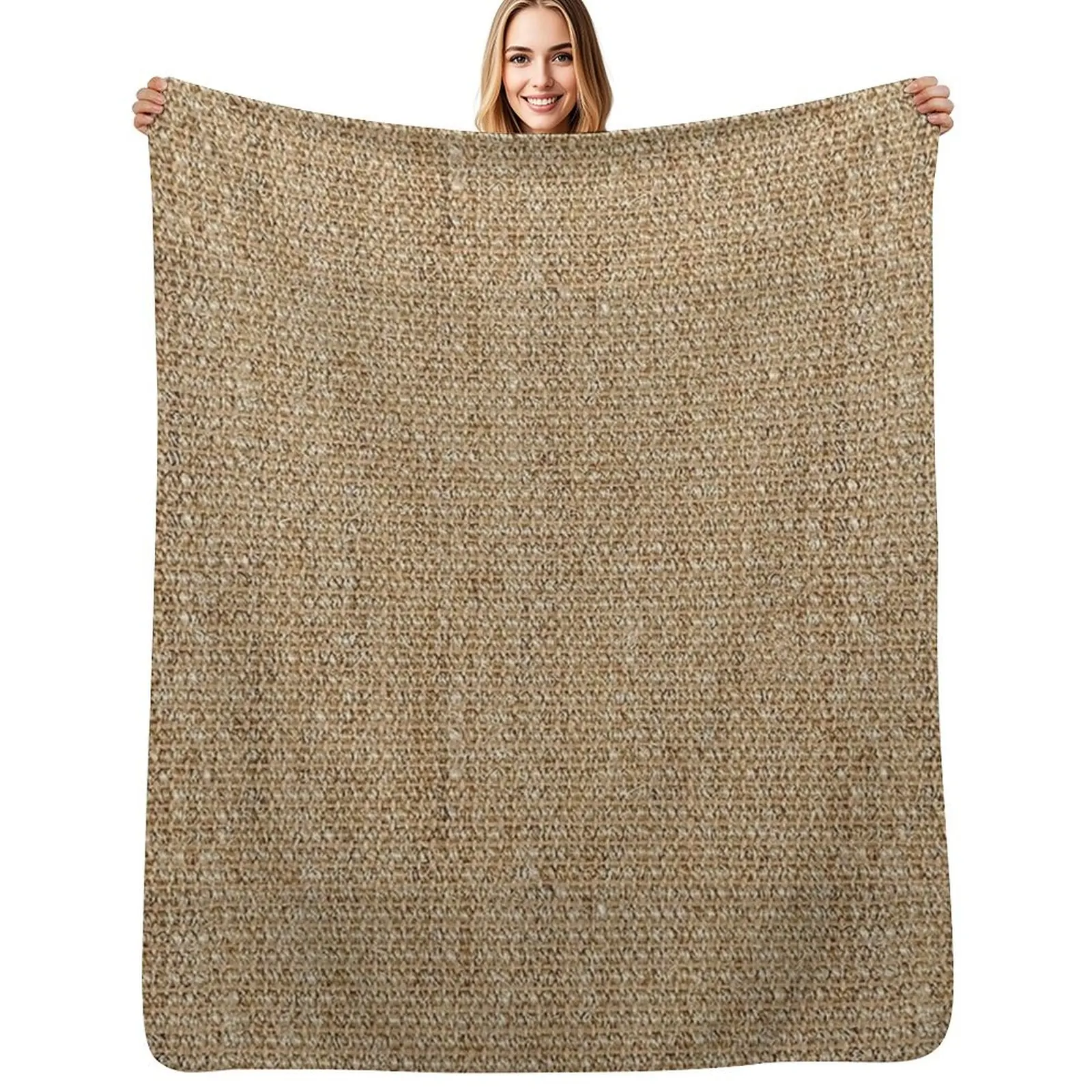 Sisal Farm Style Sack Cloth Sackcloth Throw Blanket Stylish Decor Blanket Gift for Friends Roommate
Sisal Farm Style Sack Cloth Sackcloth Throw Blanket Stylish Decor Blanket Gift for Friends Roommate