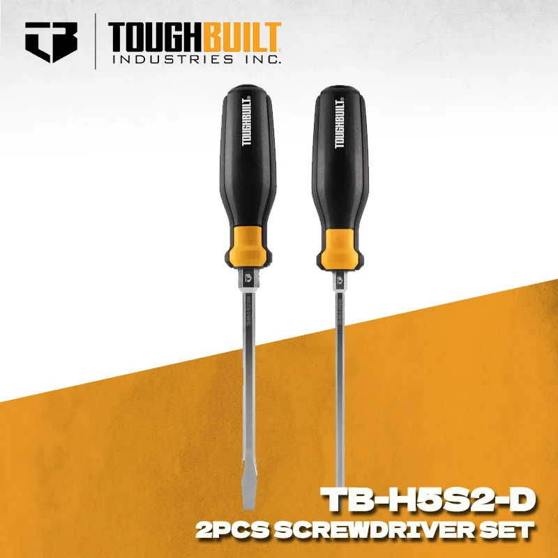 TOUGHBUILT TB-H5S2-D 2Pcs Demolition Screwdriver Set Removing Screwdrivers Hand Tools Toughbuilt Screwdriver Accessories
TOUGHBUILT TB-H5S2-D 2Pcs Demolition Screwdriver Set Removing Screwdrivers Hand Tools Toughbuilt Screwdriver Accessories