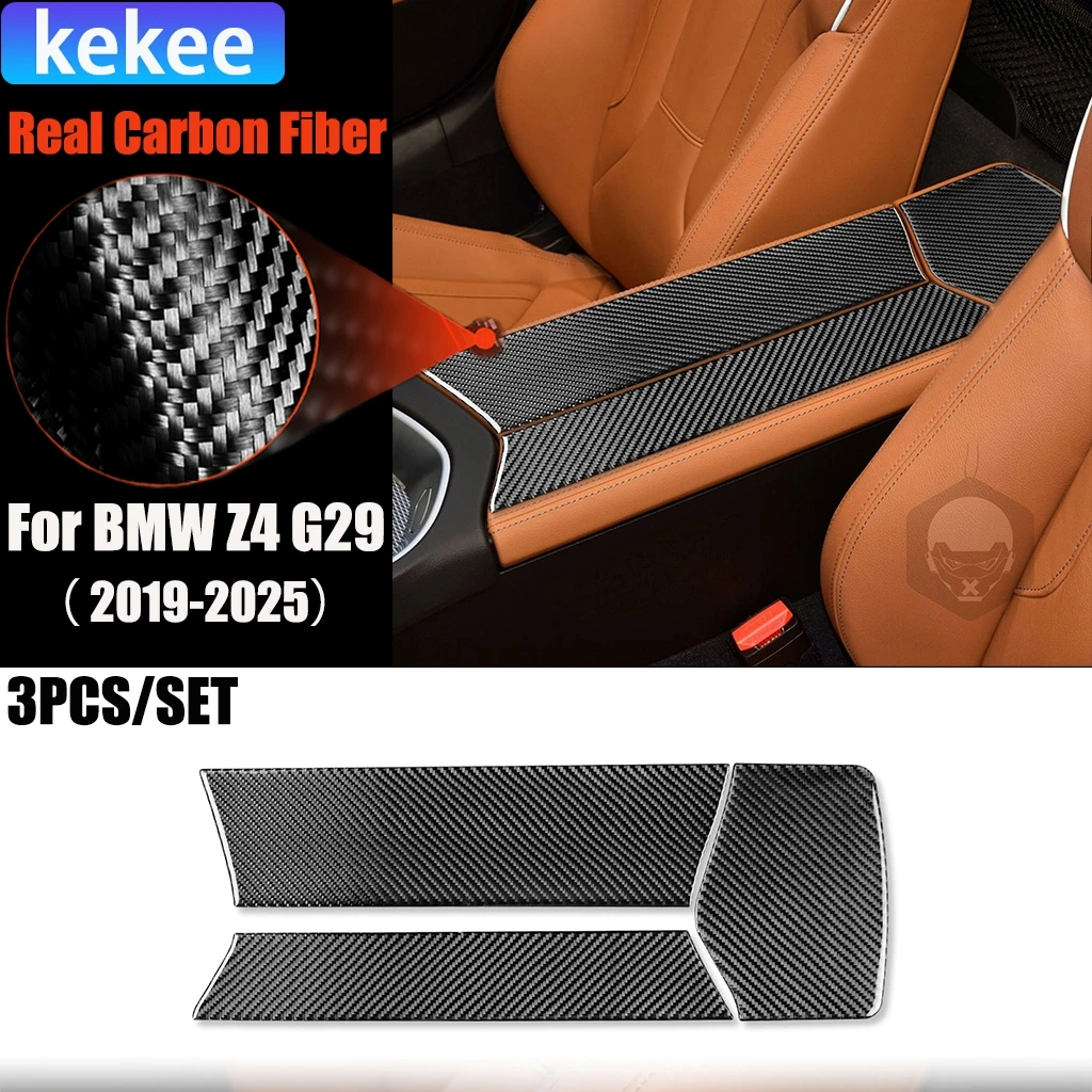 Carbon Fiber Car Accessories Center Armrest Storage Panel Modified Interior Trim Cover Soft Sticker For BMW Z4 G29 2019-2025
Carbon Fiber Car Accessories Center Armrest Storage Panel Modified Interior Trim Cover Soft Sticker For BMW Z4 G29 2019-2025