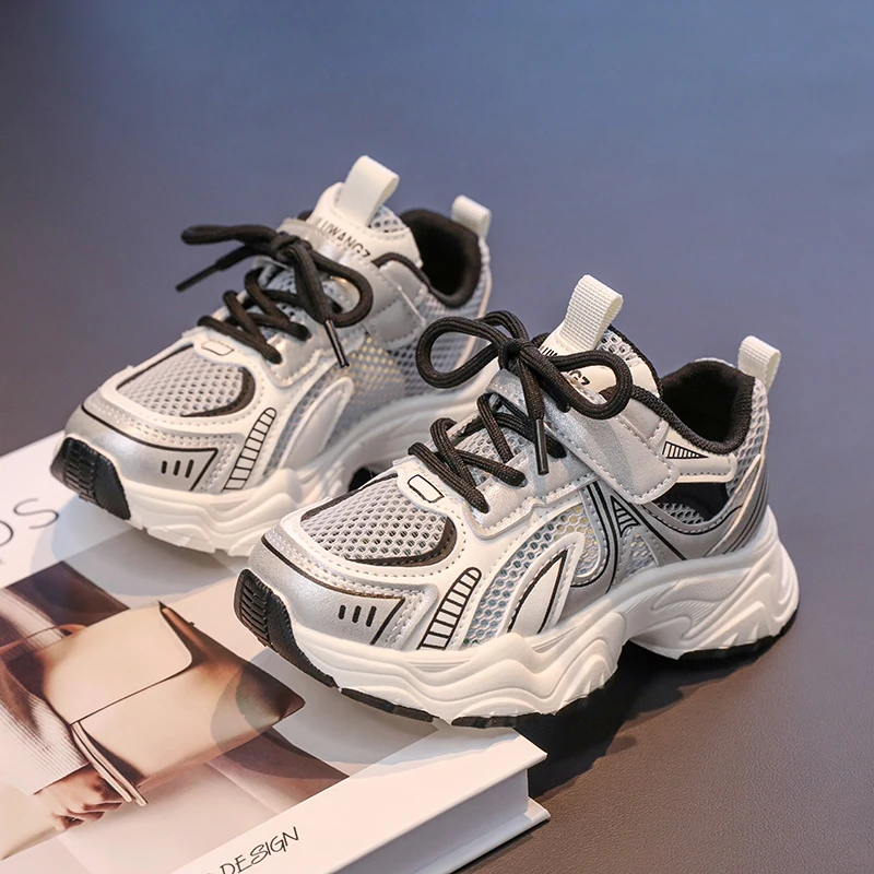 Soft Flexible Children Sneakers Wear Resistant Sole School Casual Sports Footwear
Soft Flexible Children Sneakers Wear Resistant Sole School Casual Sports Footwear