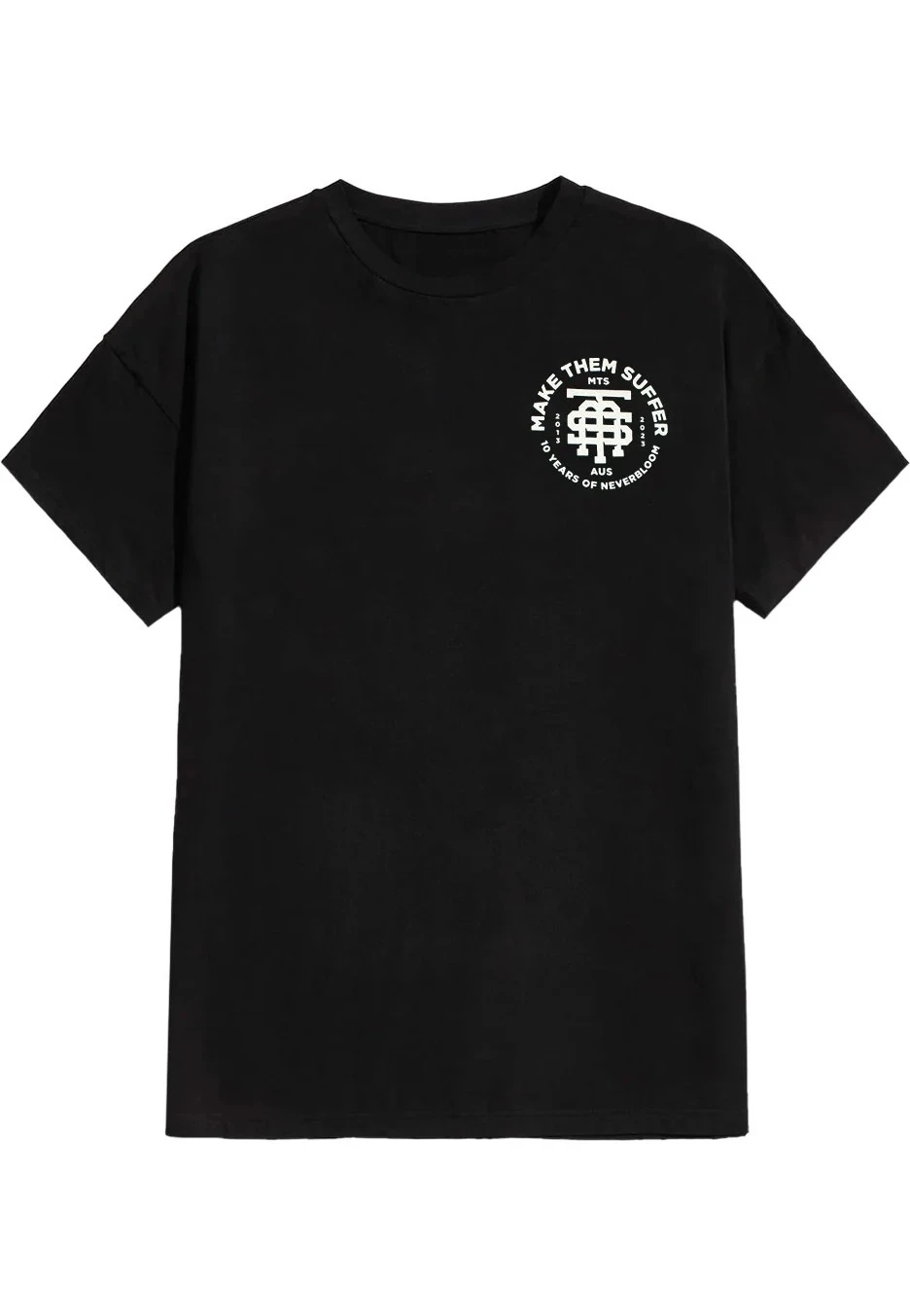 Make Them Suffer Neverbloom Anniversary Printing Summer Luxury Brand Cotton Men's and Women's T-Shirts Short Sleeves
Make Them Suffer Neverbloom Anniversary Printing Summer Luxury Brand Cotton Men's and Women's T-Shirts Short Sleeves