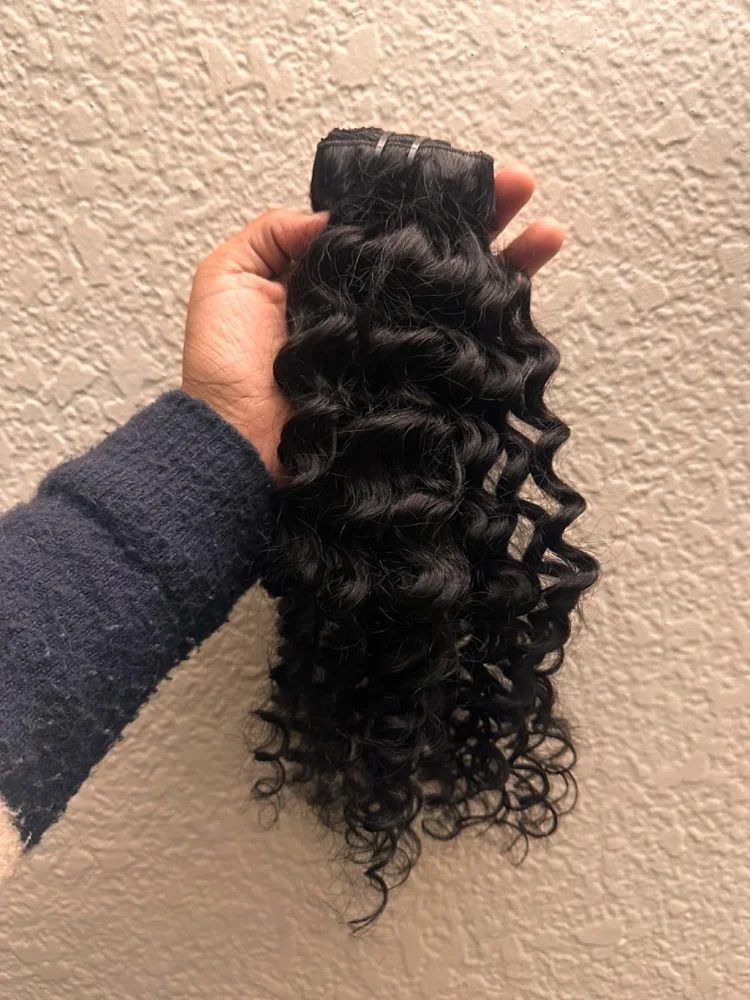 100 грамм человеческих волос с глубокими волнами, заколки для наращивания человеческих волос темно-черного цвета, натуральные заколки для волос для длинных волос, 8 шт.
100 грамм человеческих волос с глубокими волнами, заколки для наращивания человеческих волос темно-черного цвета, натуральные заколки для волос для длинных волос, 8 шт.