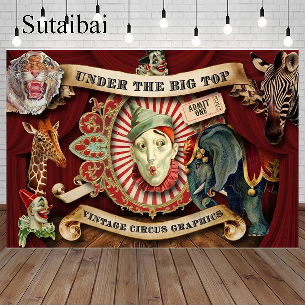 Vintage Retro Victorian Circus Graphic Under The Big Top Photography Backdrops Photo Background Quality Vinyl Backdrops
Vintage Retro Victorian Circus Graphic Under The Big Top Photography Backdrops Photo Background Quality Vinyl Backdrops