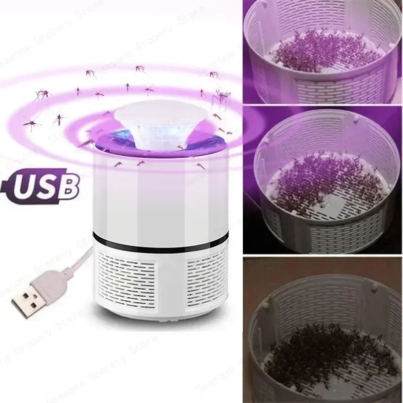 New Photocatalyst Mosquito Killer Lamp LED USB Plug Indoor Mosquito Trap for Bedroom Living Room Outdoor Camp Black/White Silent
New Photocatalyst Mosquito Killer Lamp LED USB Plug Indoor Mosquito Trap for Bedroom Living Room Outdoor Camp Black/White Silent