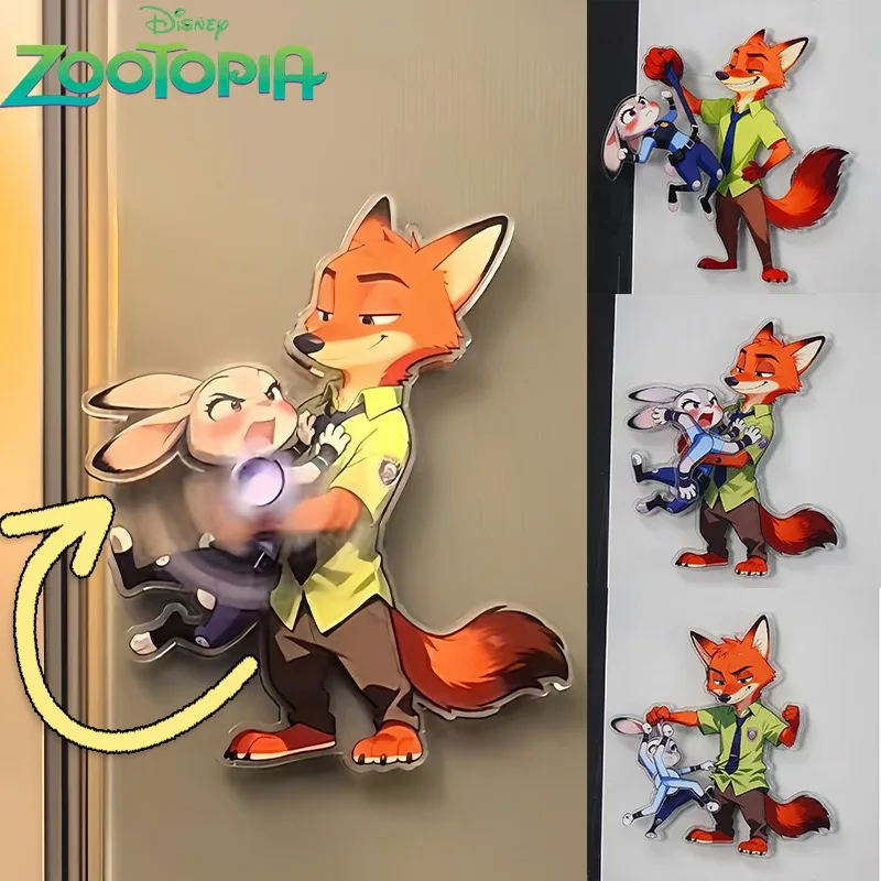 Disney Zootopia Fridge Magnets Judy Nick Action Couple Anime Refrigerator Decoration Toy Message Board Reminder Magnetic Sticker
Disney Zootopia Fridge Magnets Judy Nick Action Couple Anime Refrigerator Decoration Toy Message Board Reminder Magnetic Sticker