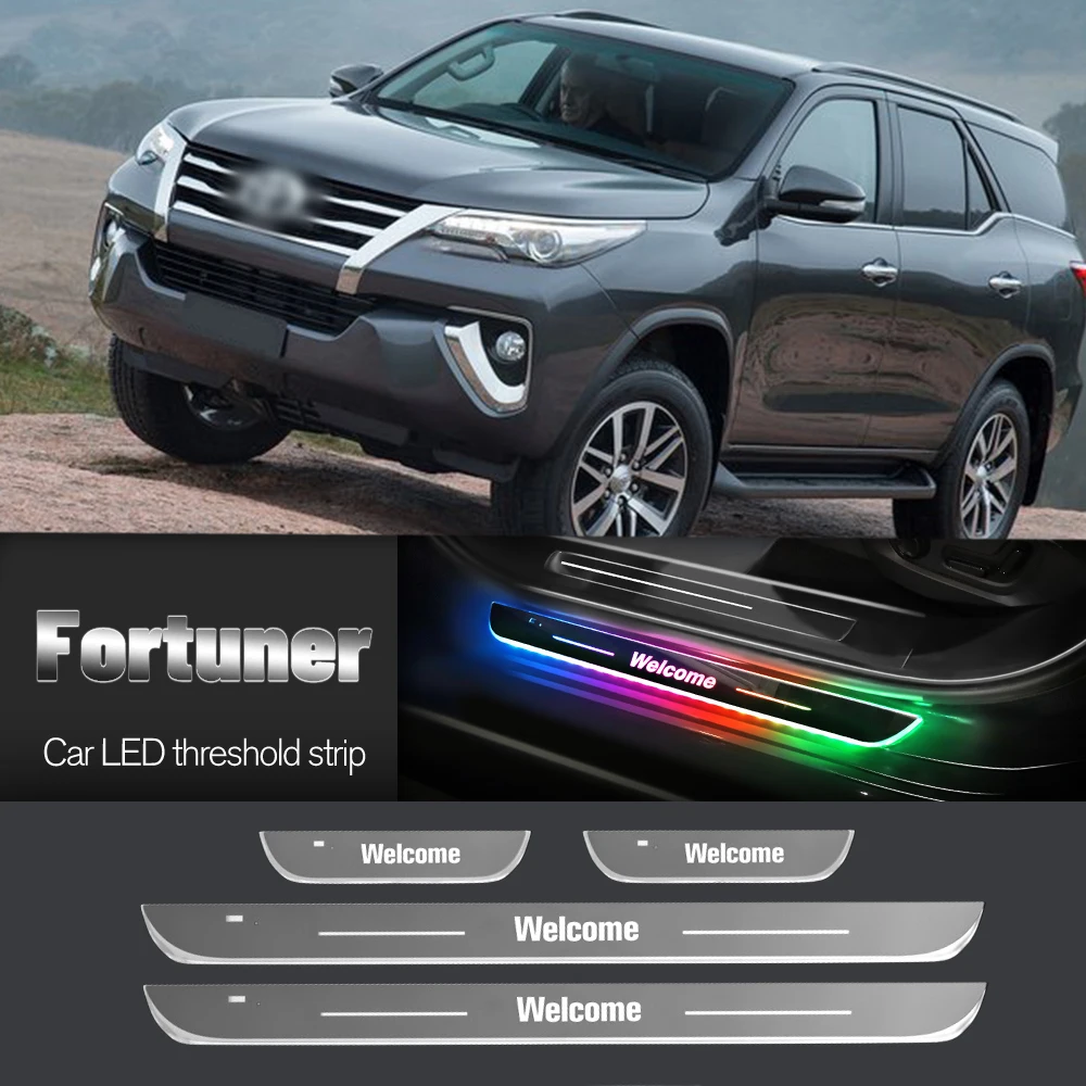 Car Door Sill Light For Toyota Fortuner 2004-2023 2019 2020 2022 Customized Logo LED Welcome Threshold Pedal Lamp Accessories
Car Door Sill Light For Toyota Fortuner 2004-2023 2019 2020 2022 Customized Logo LED Welcome Threshold Pedal Lamp Accessories