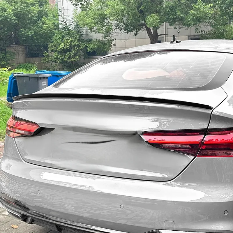 High Quality Universal Rear Trunk Lip Spoiler Wings ABS Plastic Glossy Black Carbon Look Sport Styling Exterior Accessories
High Quality Universal Rear Trunk Lip Spoiler Wings ABS Plastic Glossy Black Carbon Look Sport Styling Exterior Accessories