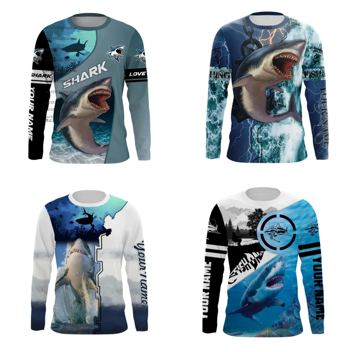 Fashion 3D Shark Print T-Shirts for Men Street Funny O-Neck Oversized T-Shirt Tops Ventilate Sports Long Sleeve Men's Clothes
Fashion 3D Shark Print T-Shirts for Men Street Funny O-Neck Oversized T-Shirt Tops Ventilate Sports Long Sleeve Men's Clothes