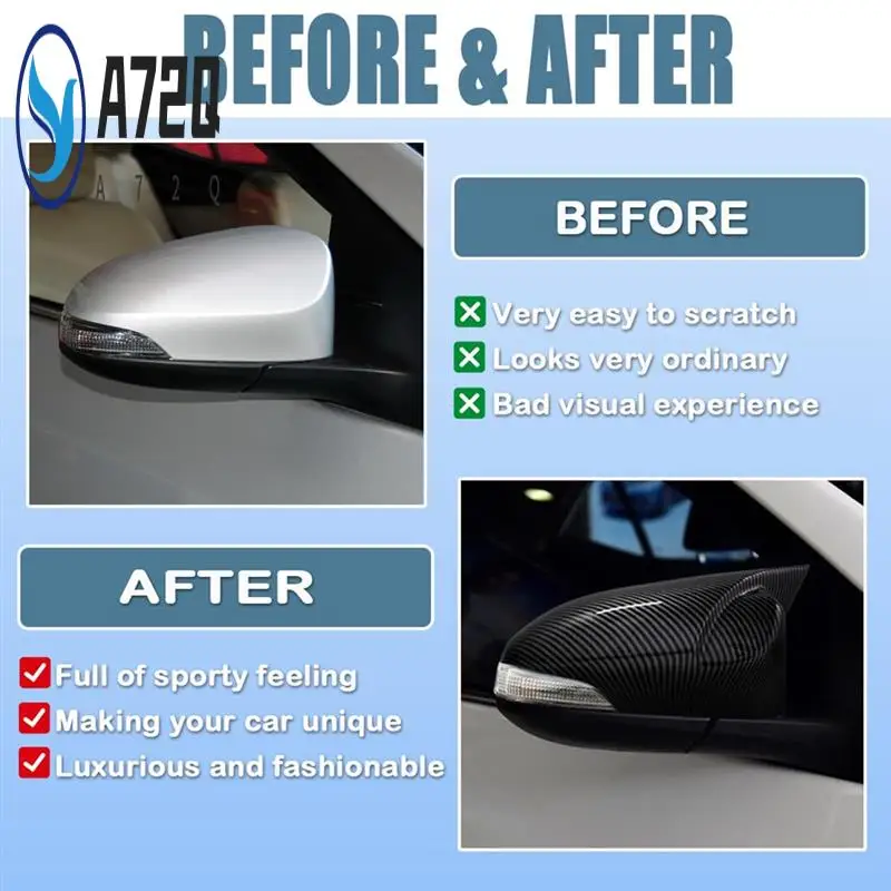 A72Q-Car Side Rearview Mirror Cover Caps For Toyota CHR C-HR 2017-2021 Door Side Mirror Cover Accessories
A72Q-Car Side Rearview Mirror Cover Caps For Toyota CHR C-HR 2017-2021 Door Side Mirror Cover Accessories