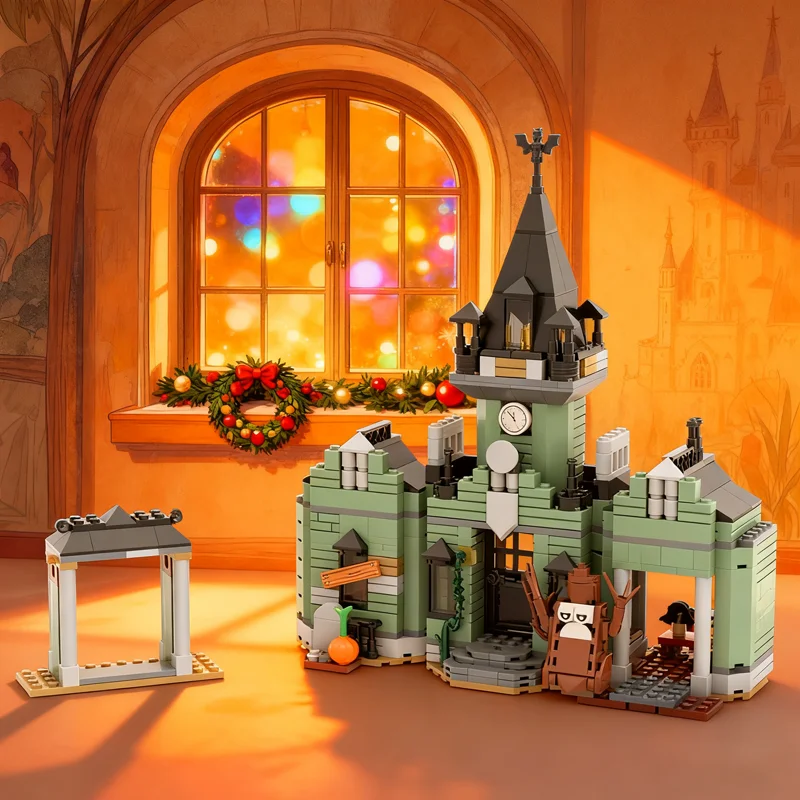 598pcs MOC Frankenstein Manor Haunted Mansion Harry Model Building Blocks Architecture Toys Christmas Gift Education Brick Kids
598pcs MOC Frankenstein Manor Haunted Mansion Harry Model Building Blocks Architecture Toys Christmas Gift Education Brick Kids
