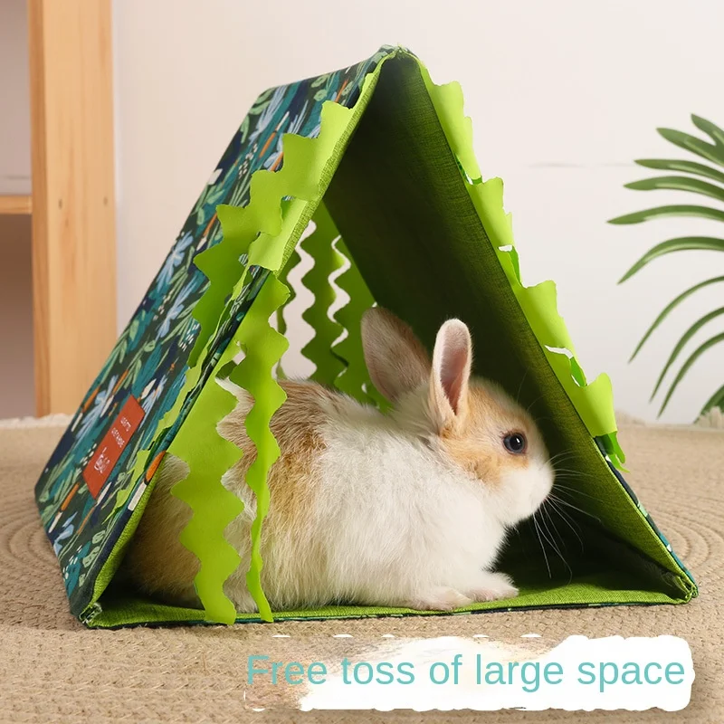 Rabbit Tunnel Small Pet Hamster Hiding House Dutch Pig Summer Cool Down Guinea Pig Triangle Tunnel Toy Sleeping Rabbit Nest
Rabbit Tunnel Small Pet Hamster Hiding House Dutch Pig Summer Cool Down Guinea Pig Triangle Tunnel Toy Sleeping Rabbit Nest