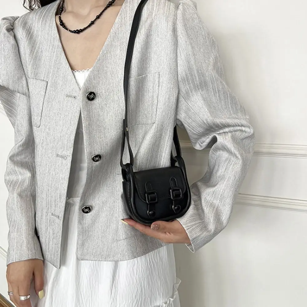 Simple Solid Color Mini Saddle Bag PU French Fashion Brand Crossbody Bag Small Square Bag Square Shoulder Bag Girls
Simple Solid Color Mini Saddle Bag PU French Fashion Brand Crossbody Bag Small Square Bag Square Shoulder Bag Girls