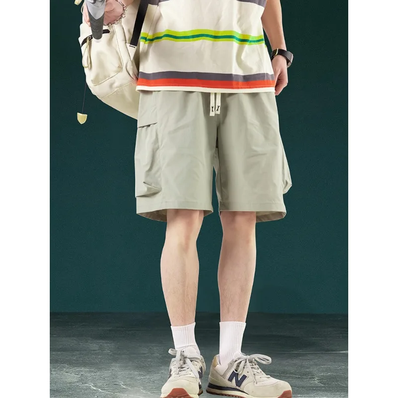 Men's Outdoor Soccer Sweat Absorbing Quick Drying Shorts for Summer Trend Loose Comfortable Sports and Casual Five Inch Shorts
Men's Outdoor Soccer Sweat Absorbing Quick Drying Shorts for Summer Trend Loose Comfortable Sports and Casual Five Inch Shorts