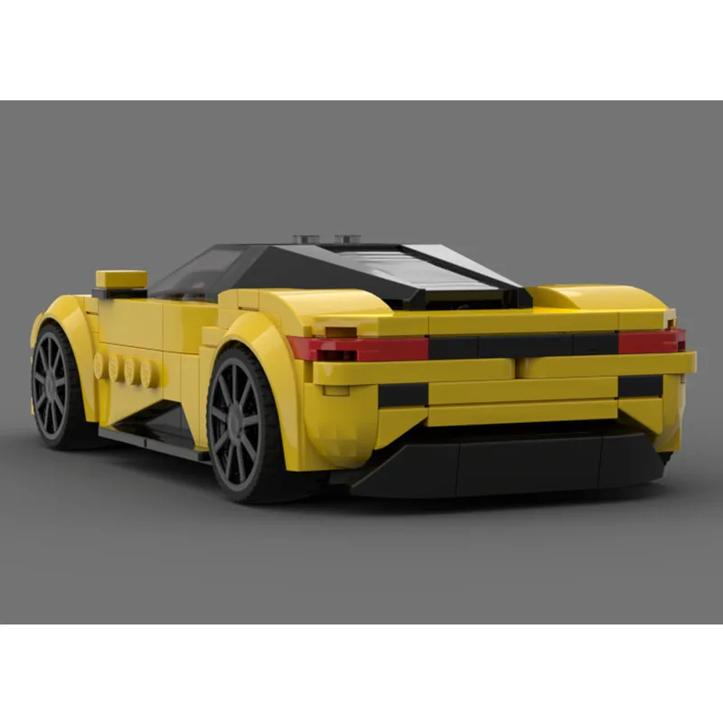 MOC-237554 New Classic Luxury Sports Yellow Car Building Block Model, 250parts, Creative Birthday Toy Gift for Boys and Children
MOC-237554 New Classic Luxury Sports Yellow Car Building Block Model, 250parts, Creative Birthday Toy Gift for Boys and Children